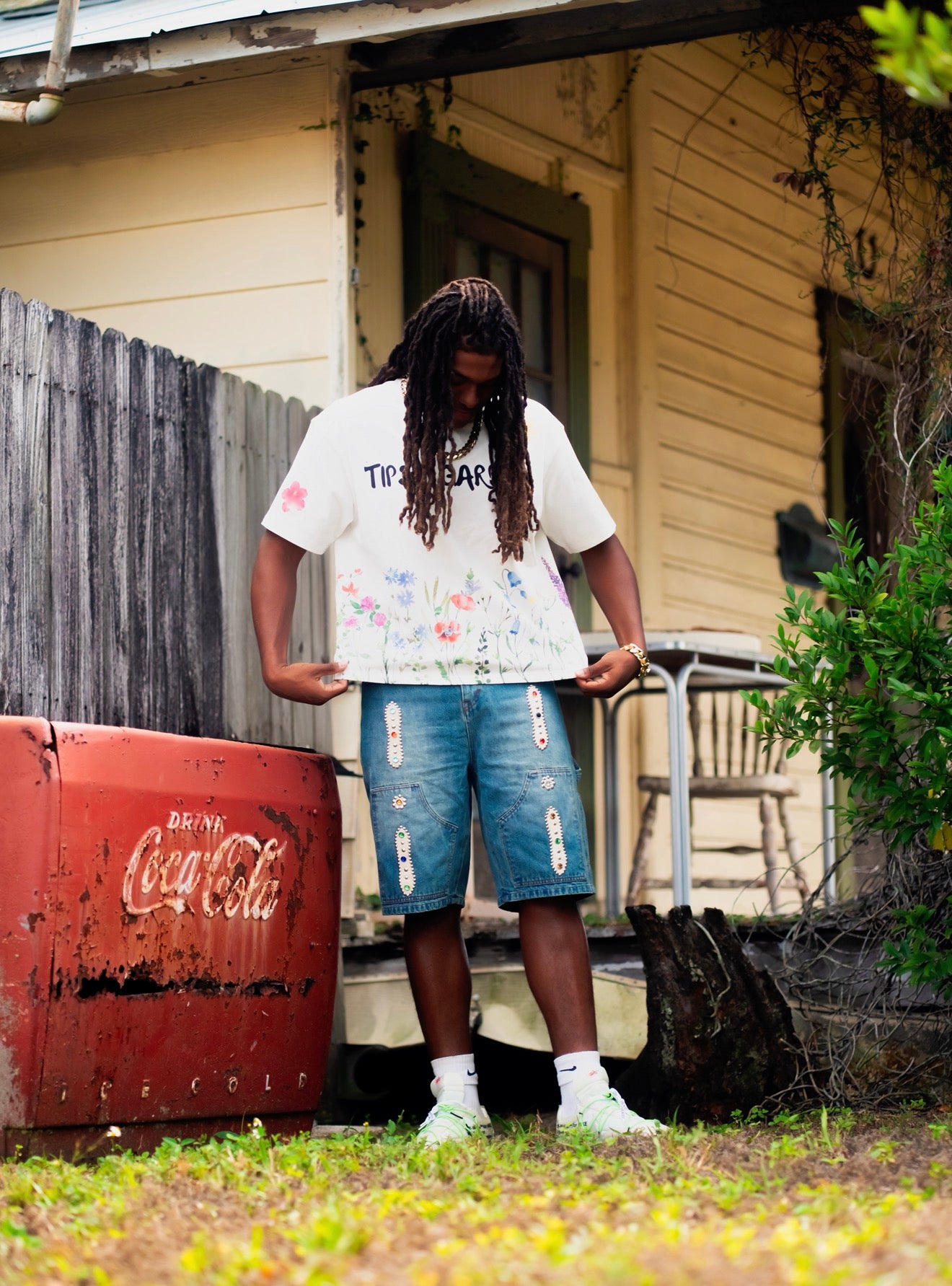 Hazy Petals Tee